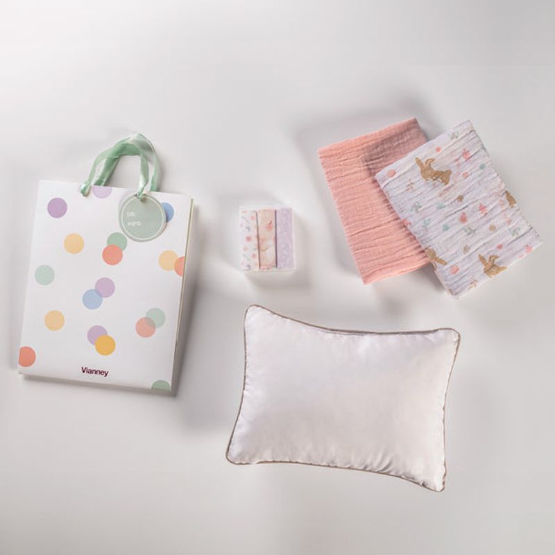VIANNEY - Kit De Regalo Muselina Conejitas Vianney