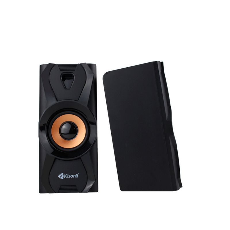 GENERICO - Parlantes  Altavoz Usb Plug 3.5mm Pc Computador