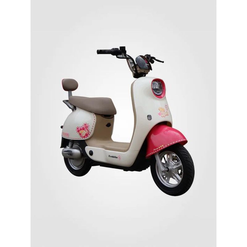 EVOBIKE - Bicicleta Eléctrica MOPED 50kmh color ROSADA 350W
