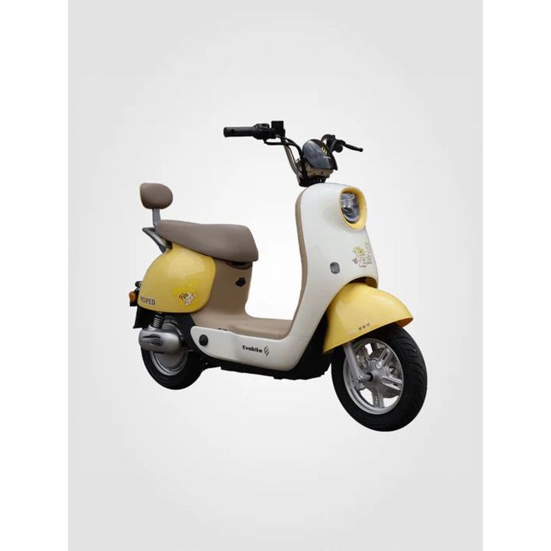 EVOBIKE - Bicicleta Eléctrica MOPED 50kmh color AMARILLA 350W