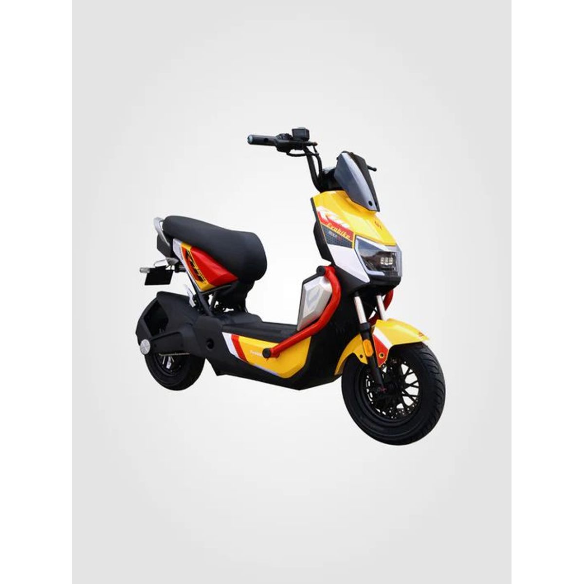 EVOBIKE - Bicicleta Eléctrica EVOBIKE AGUILA PRO 48kmh color AMARILLO ROJO 350w