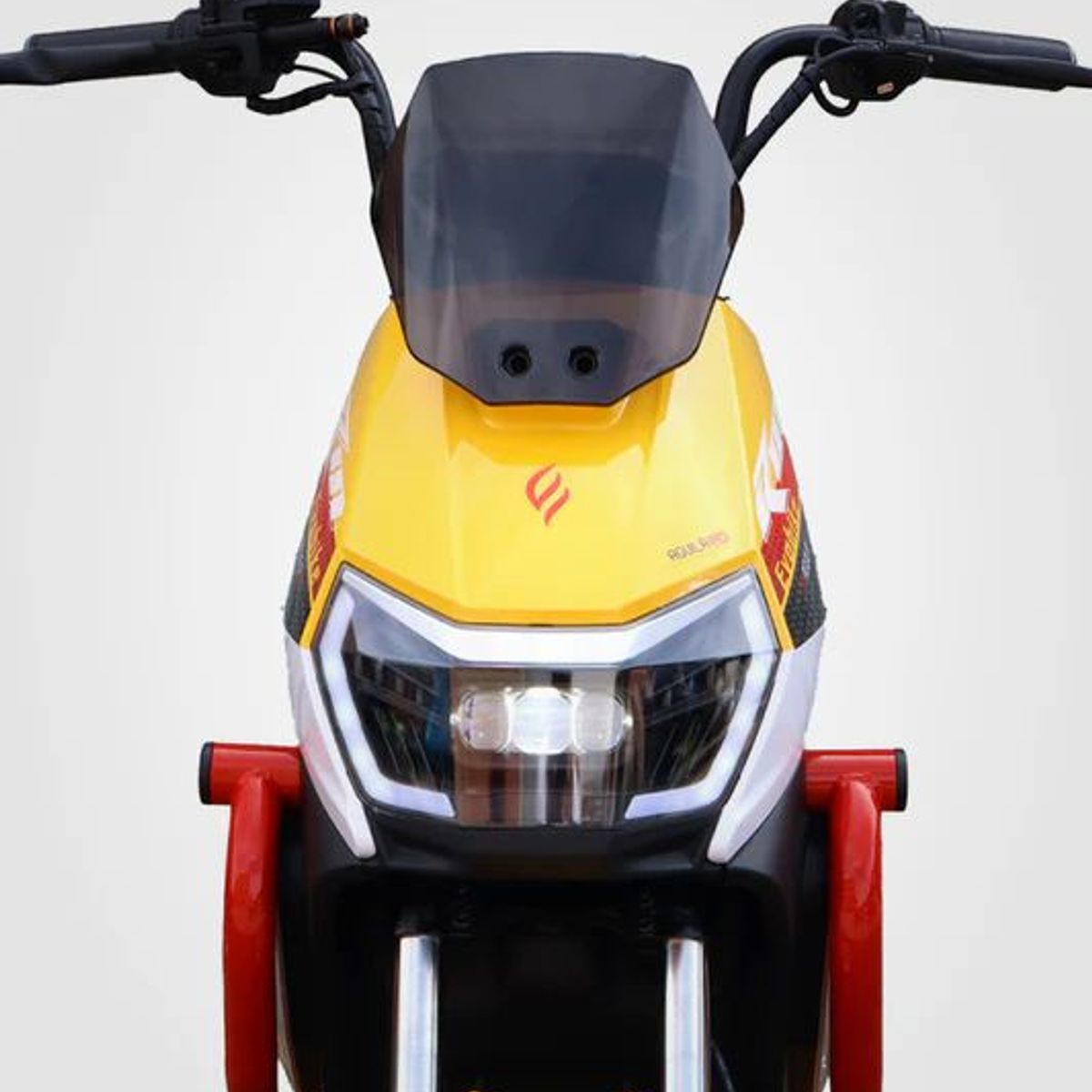 EVOBIKE - Bicicleta Eléctrica EVOBIKE AGUILA PRO 48kmh color AMARILLO ROJO 350w