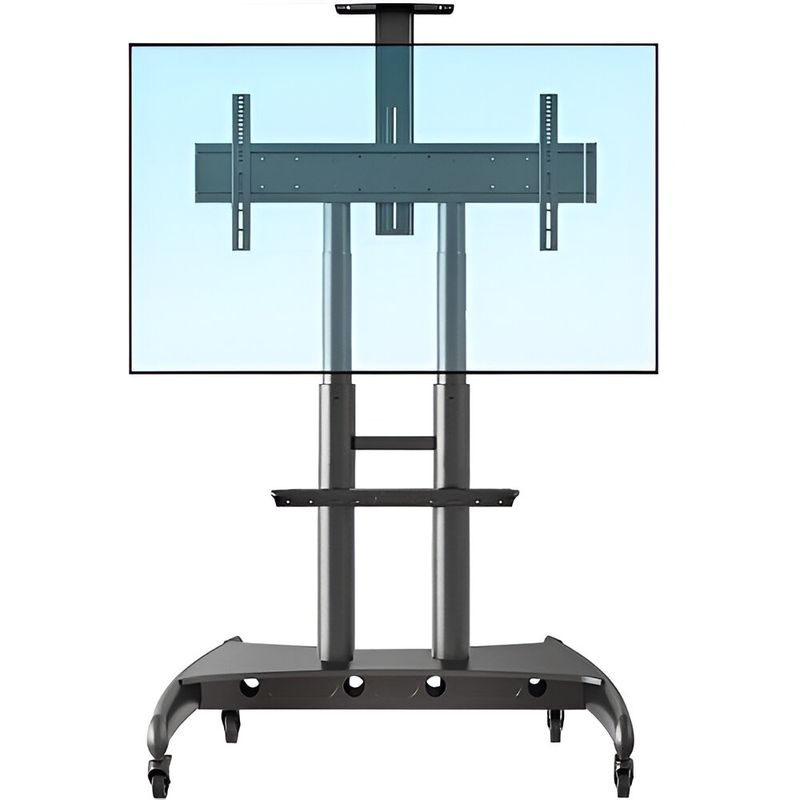 GENERICO - Soporte Base Pedestal 55 a 95 con Ruedas, Altura Ajustable
