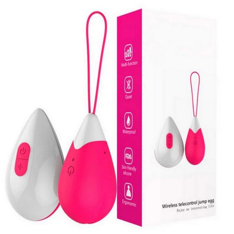GENERICO - Vibrador Huevo Recargable Control Juguete Punto G 26495-13