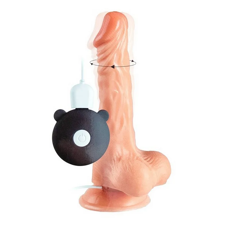GENERICO - Vibrador Dildo Pene Punto G Recargable Con Control 26495-18