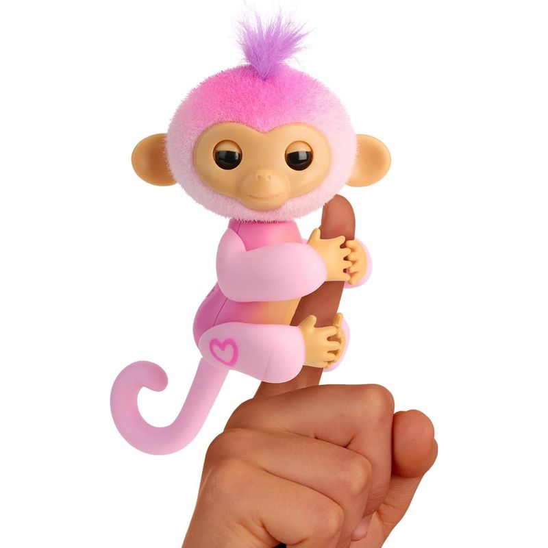 FINGERLINGS - Mono Bebé Interactivo - Harmony - 70+ Sonidos y Reacciones