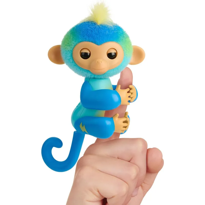 FINGERLINGS - peluche mini-Mono Bebé Interactivo Leo  70+ Sonidos y Reacciones