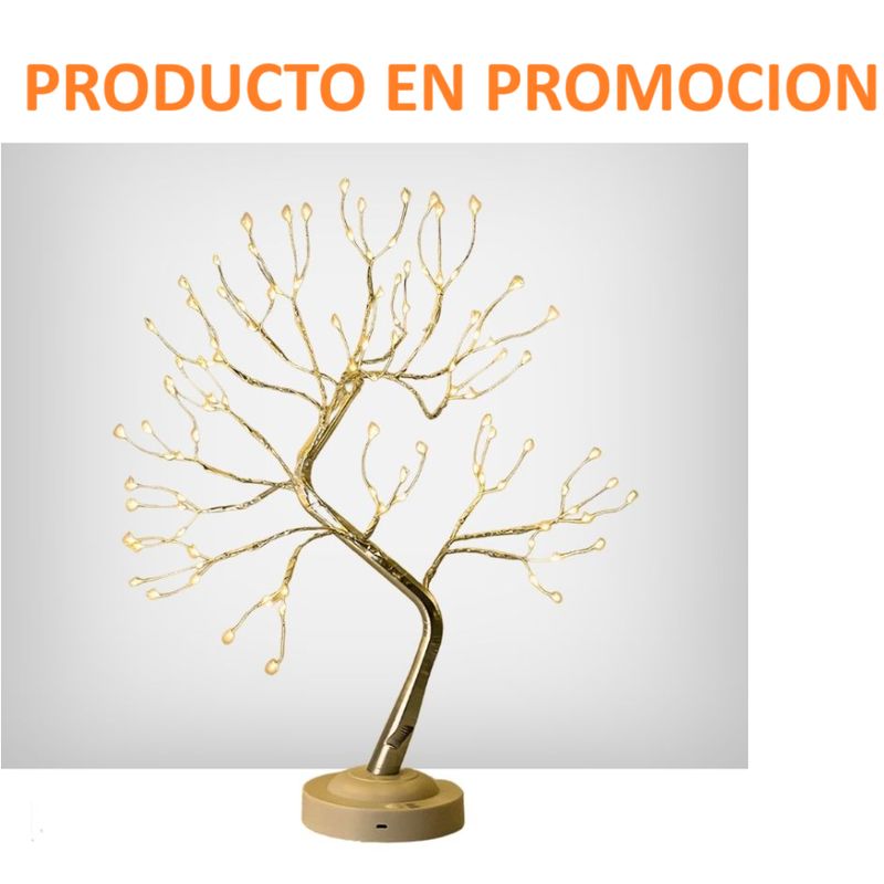 LEDMAX - LAMPARA LED EN FORMA DE ARBOL  PARA DECORACION