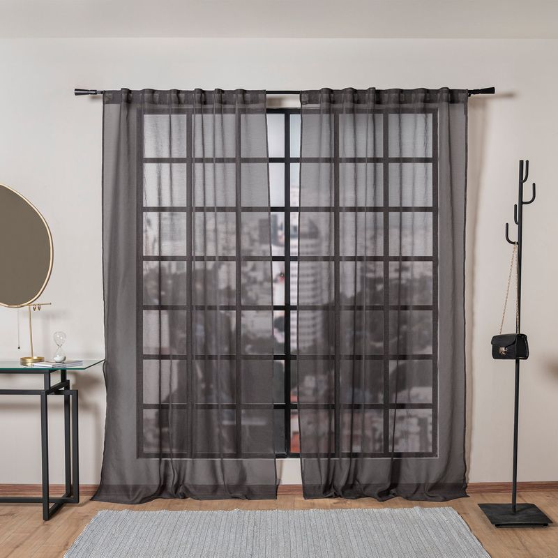 VIANNEY - Cortinas Viena Oxford Largas Vianney