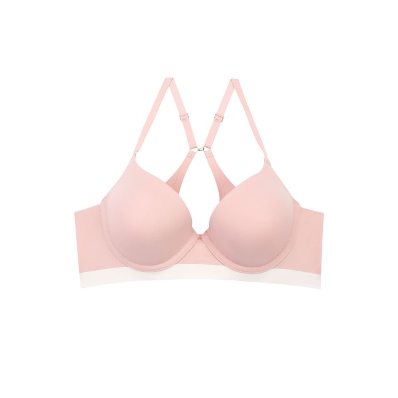 LILI PINK - Brasier copa 3/4 en microfibra