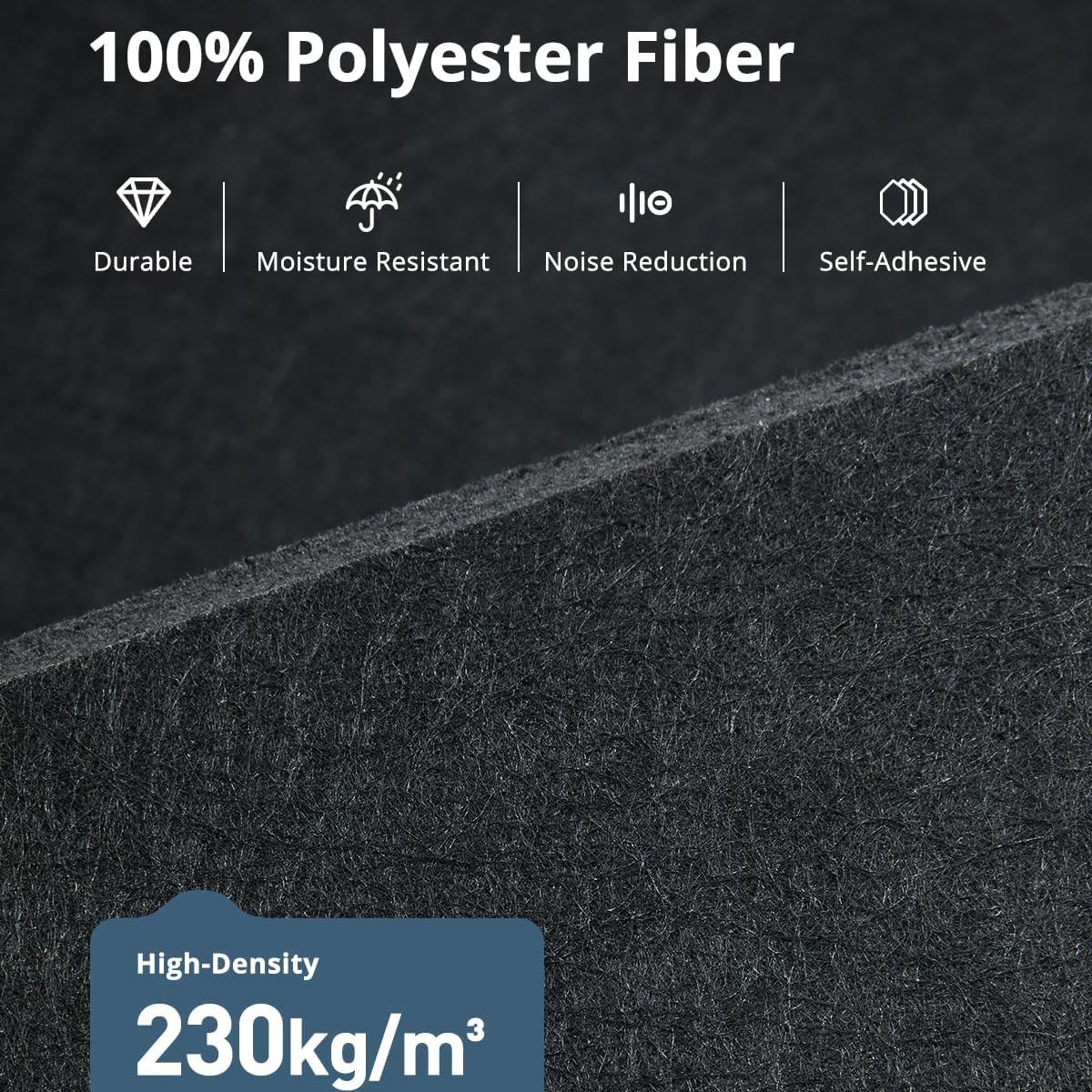 GENERICO - 12 Paneles Hexagonal De Espuma Acústica Aislamiento Estudio