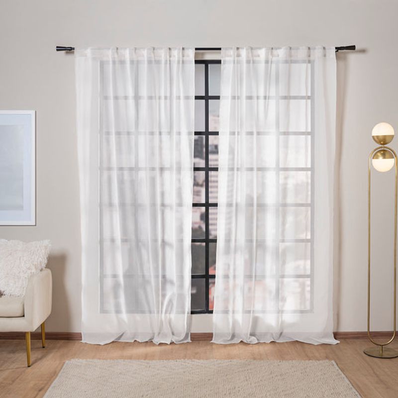 VIANNEY - Cortinas Viena Blanco Largas Vianney