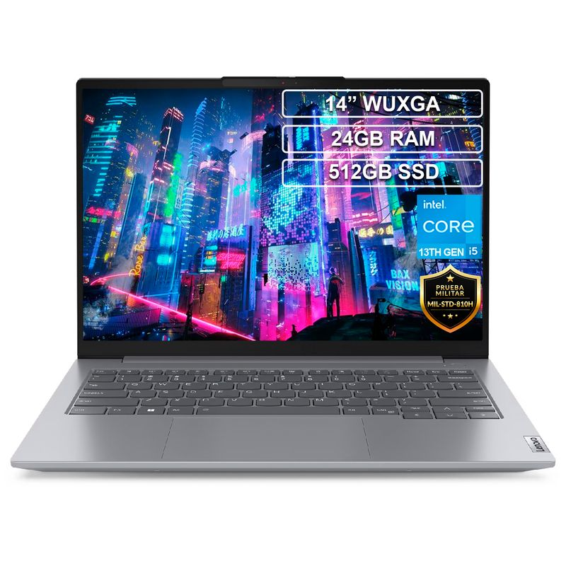 LENOVO - Portátil Lenovo ThinkBook 14 Core i5 13420H 24GB 512GB