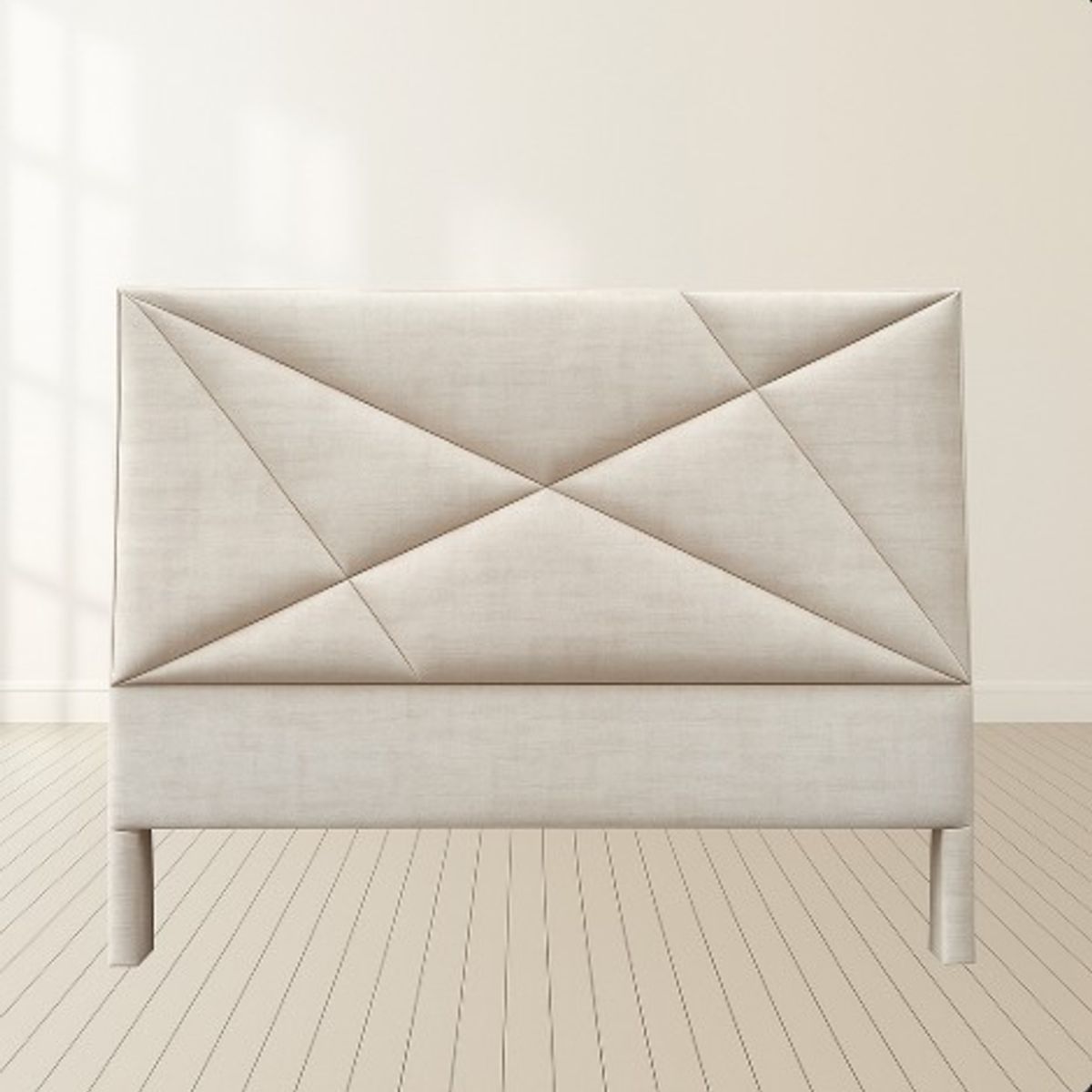 GENERICO - Basecama dividida Beige de 140 y cabecero oasis (cama Doble)