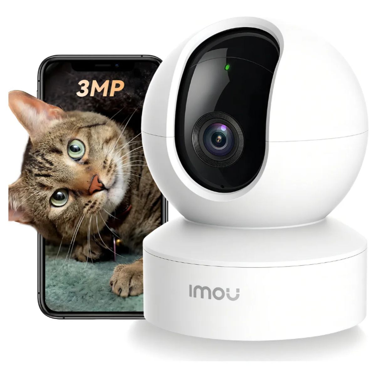 IMOU - Imou Dk2 3mp Cámara Seguridad Baby Detección Bidireccional C Color Blanco