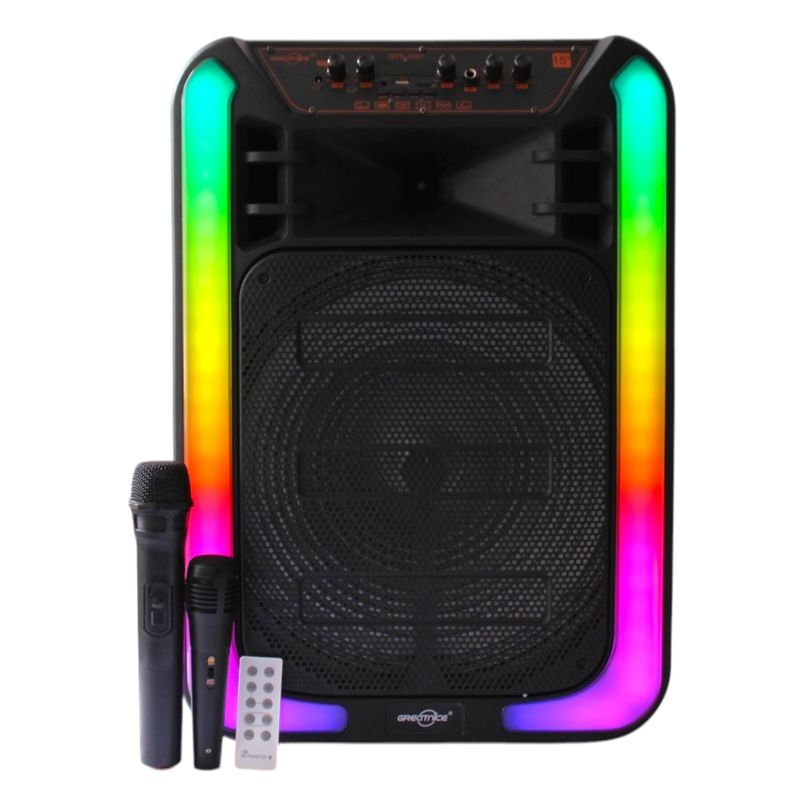 GENERICO - Parlante Con Ruedas Sonido Potente Y Luces Rgb