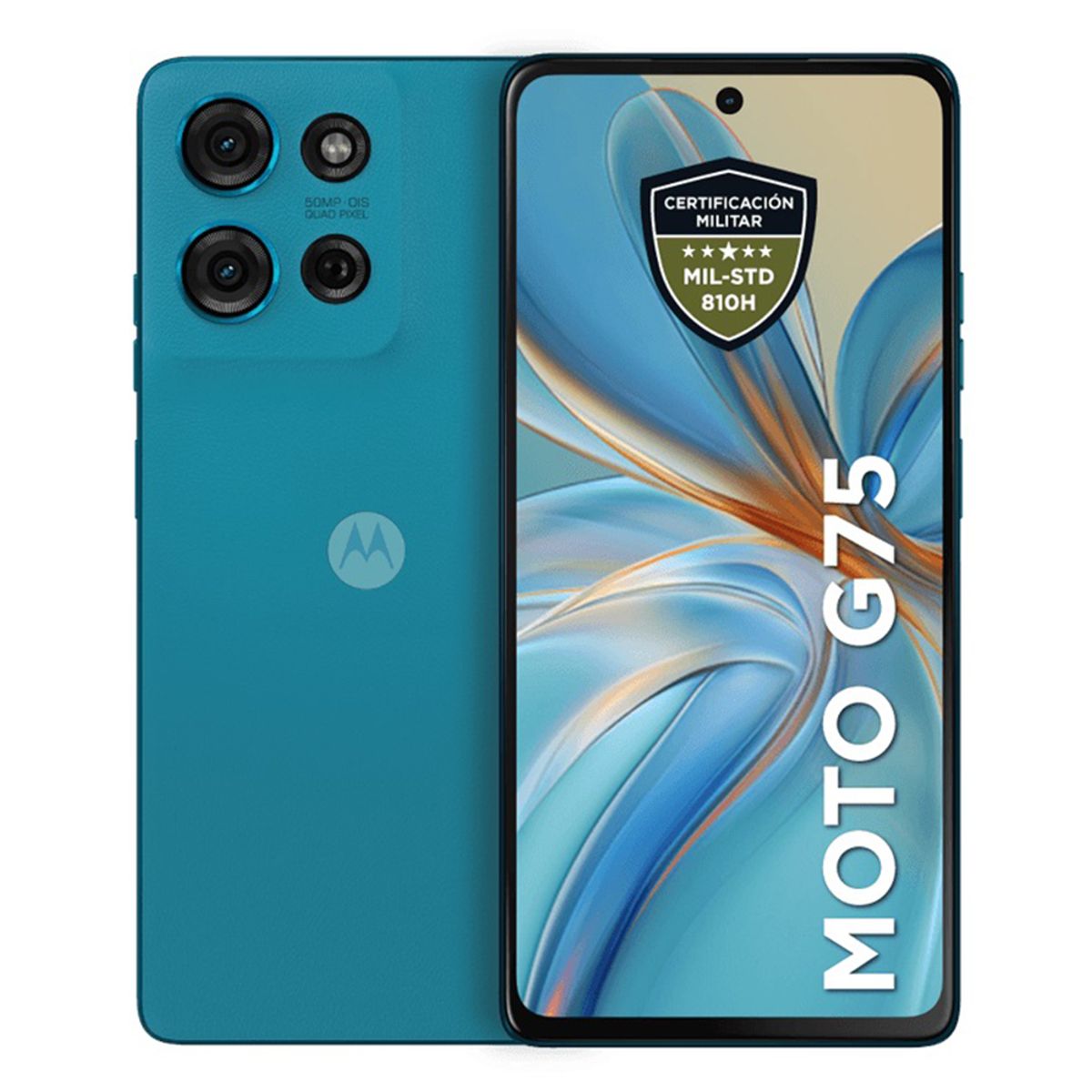 MOTOROLA - Celular Motorola Moto G75 Ram 8gb 256gb - Cámara 50 MP -16MP - Pantalla 6,8 - 5G Azul