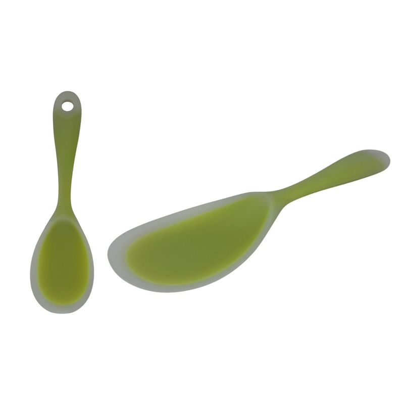 MAZUGI - Cuchara De Silicona Servidor de Comida utensilio de Cocina