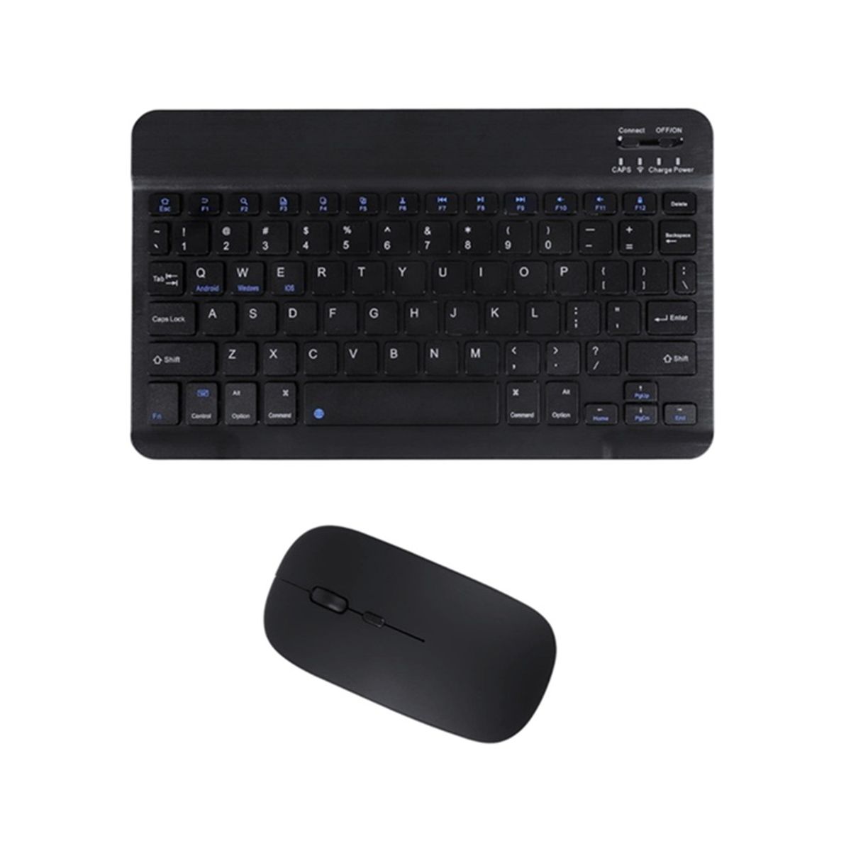 GENERICO - Teclado Bluetooth Inalámbrico Recargable + Ratón Mouse