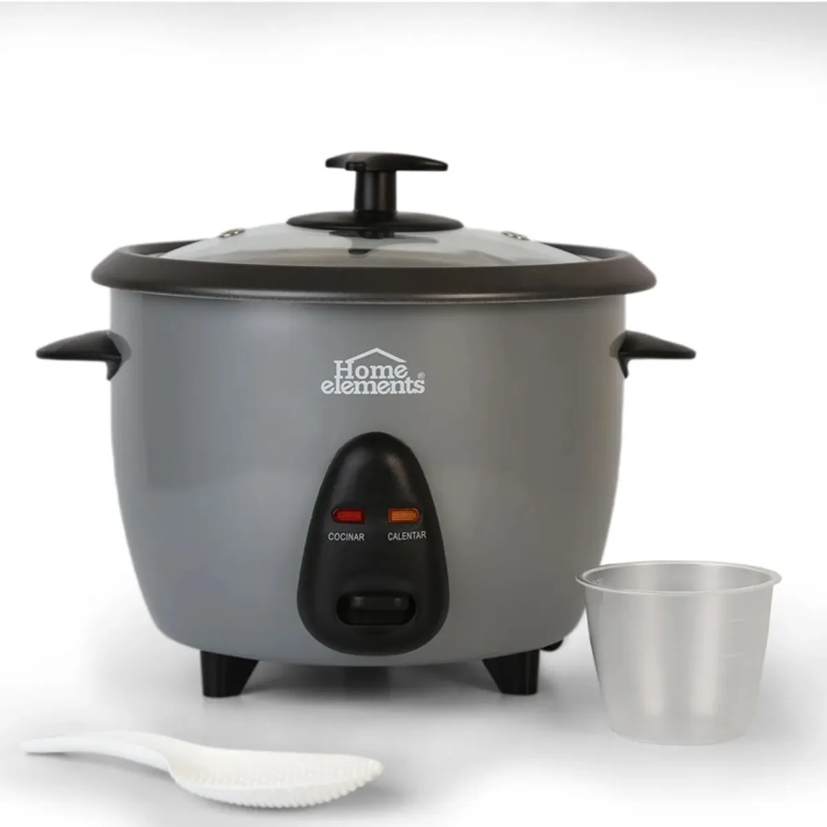 HOME ELEMENTS - Olla Arrocera Home Elements de 1,0 Libra Gris