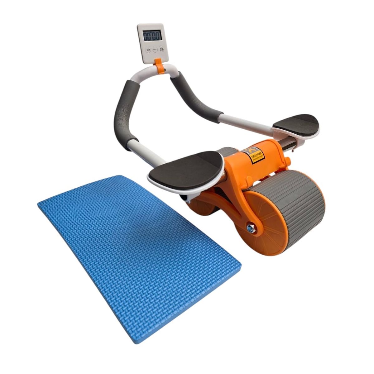 GENERAL - Rodillo Muscular TimerDigital ApoyoCodos Naranja ZR818
