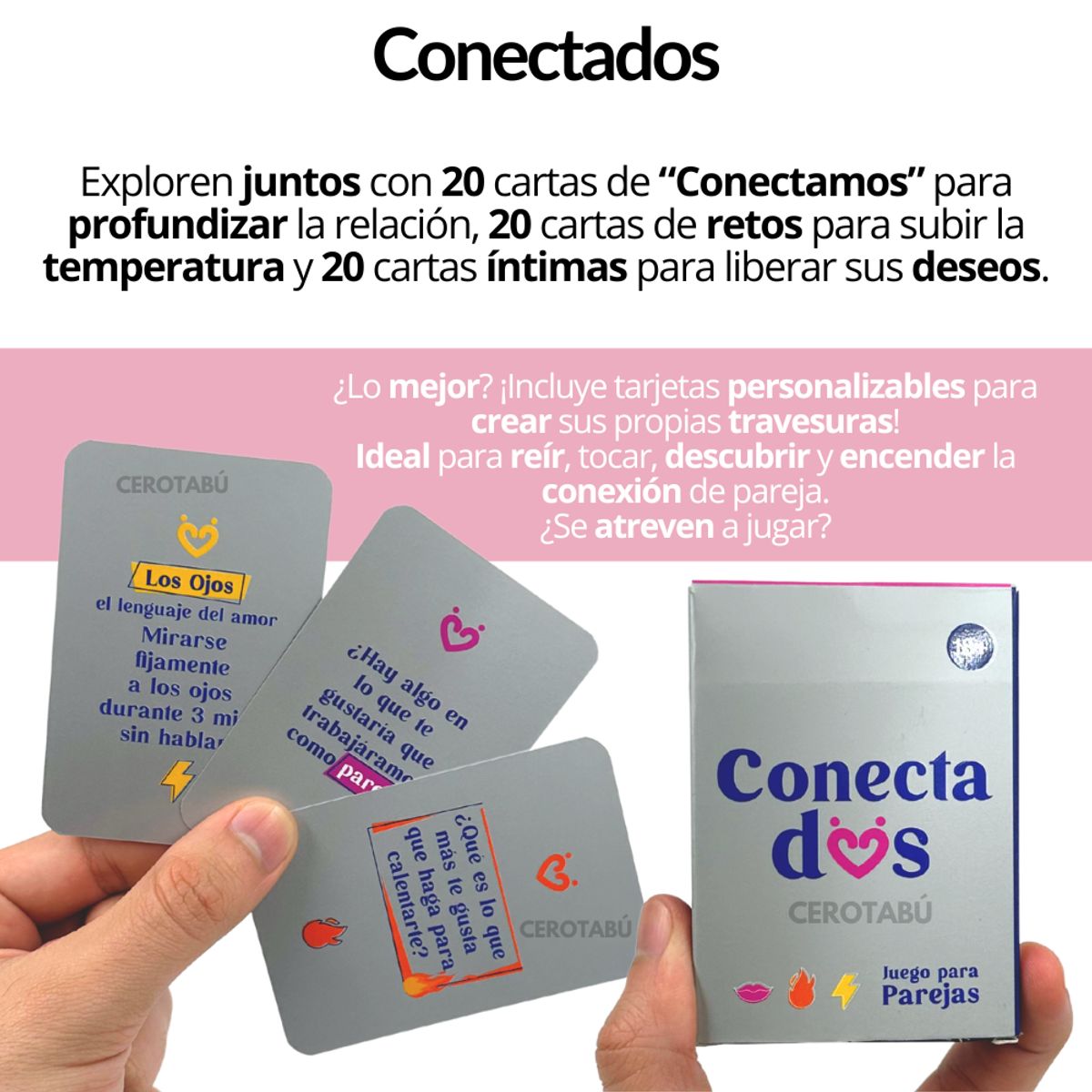 GENERICO - Juego De Mesa Erótico Cartas Para Adultos Conectados