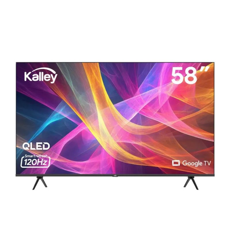 KALLEY - TV KALLEY 58" Pulgadas 149 cm 58GQ405 4K-UHD QLED Smart TV Google