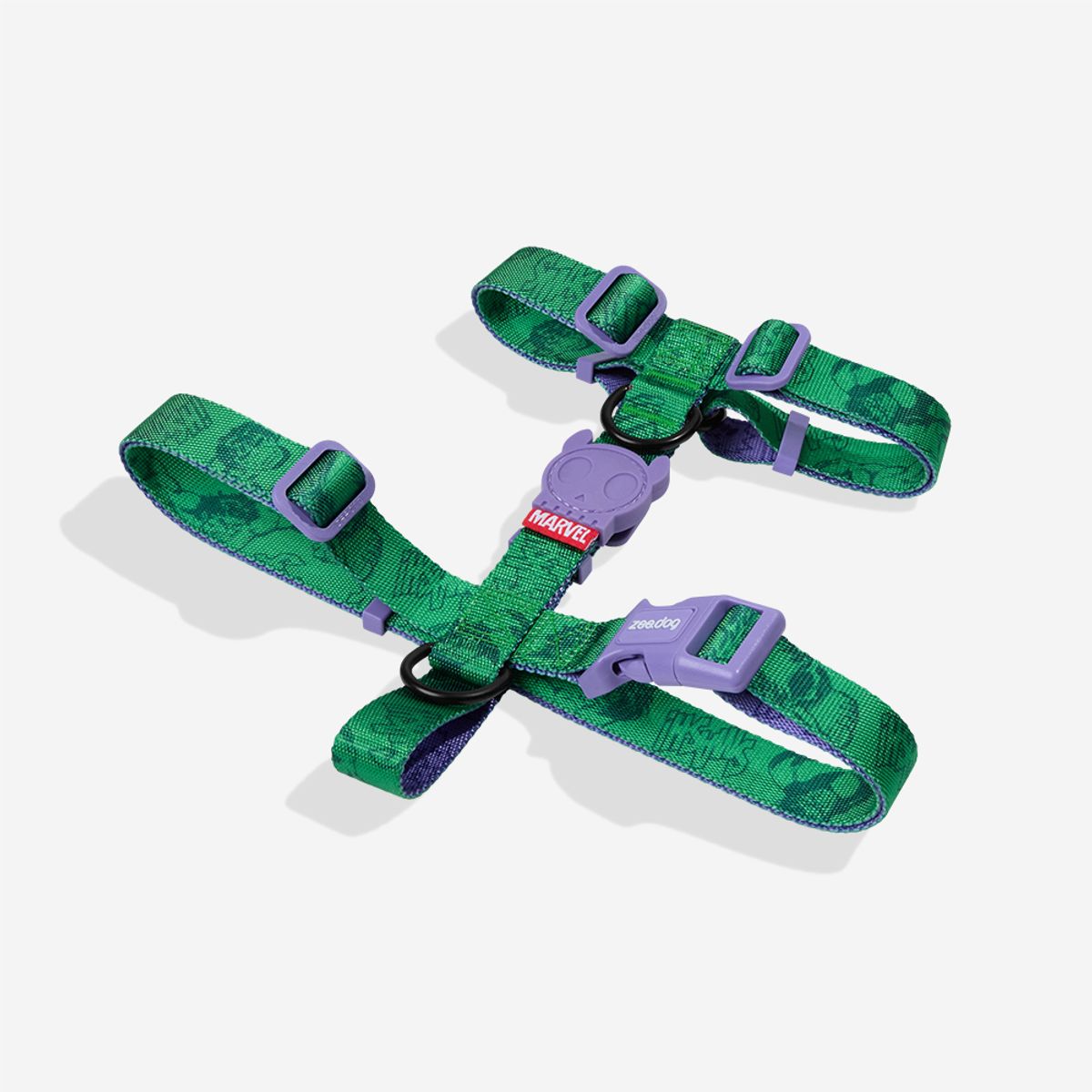 GENERICO - ZeeDog x Marvel H-harness ref Hulk talla XS