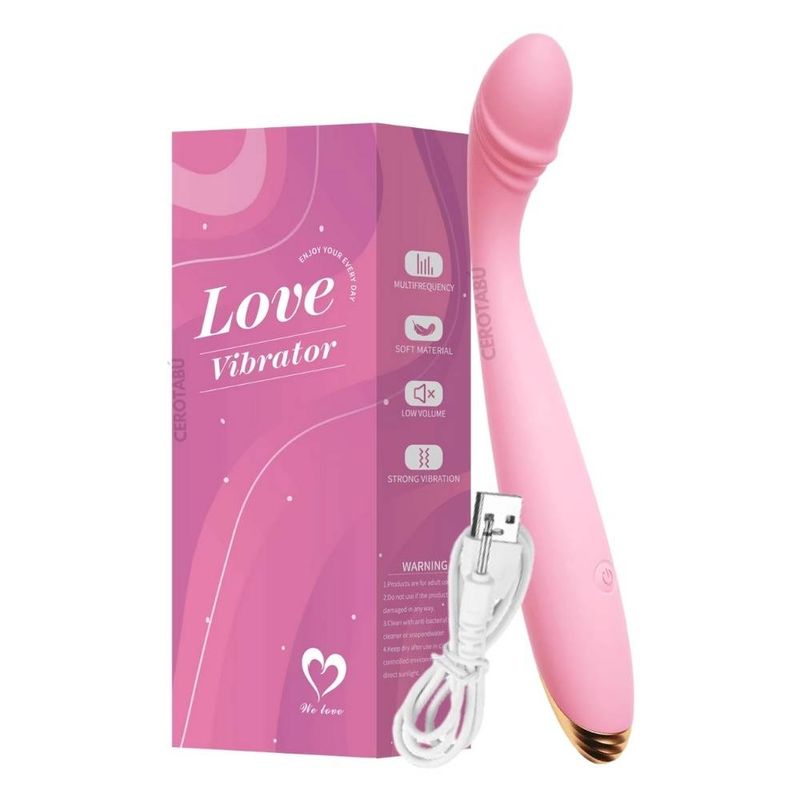 GENERICO - Vibrador De Lujo Dildo Consolador Usb Siliconamedica Premium
