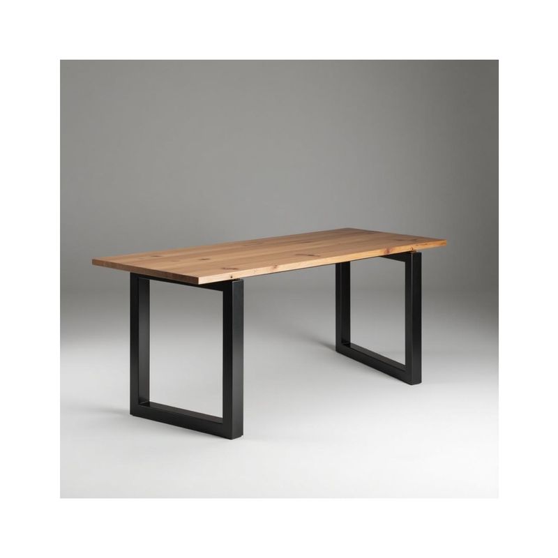 GENERICO - Escritorio Tabula 120x60cm Eco madera y Tubo Estructural