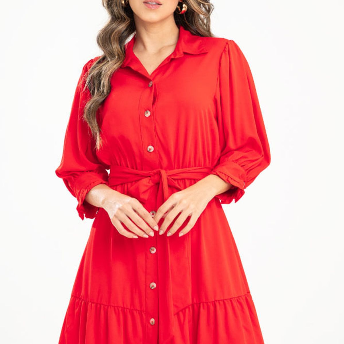 RAGGED - Vestido corto sally Rojo medio Ragged