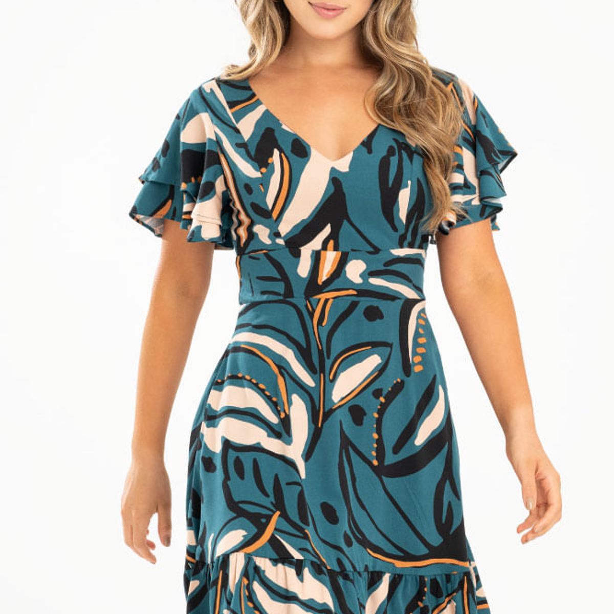 RAGGED - Vestido anastasia Verde oscuro Ragged