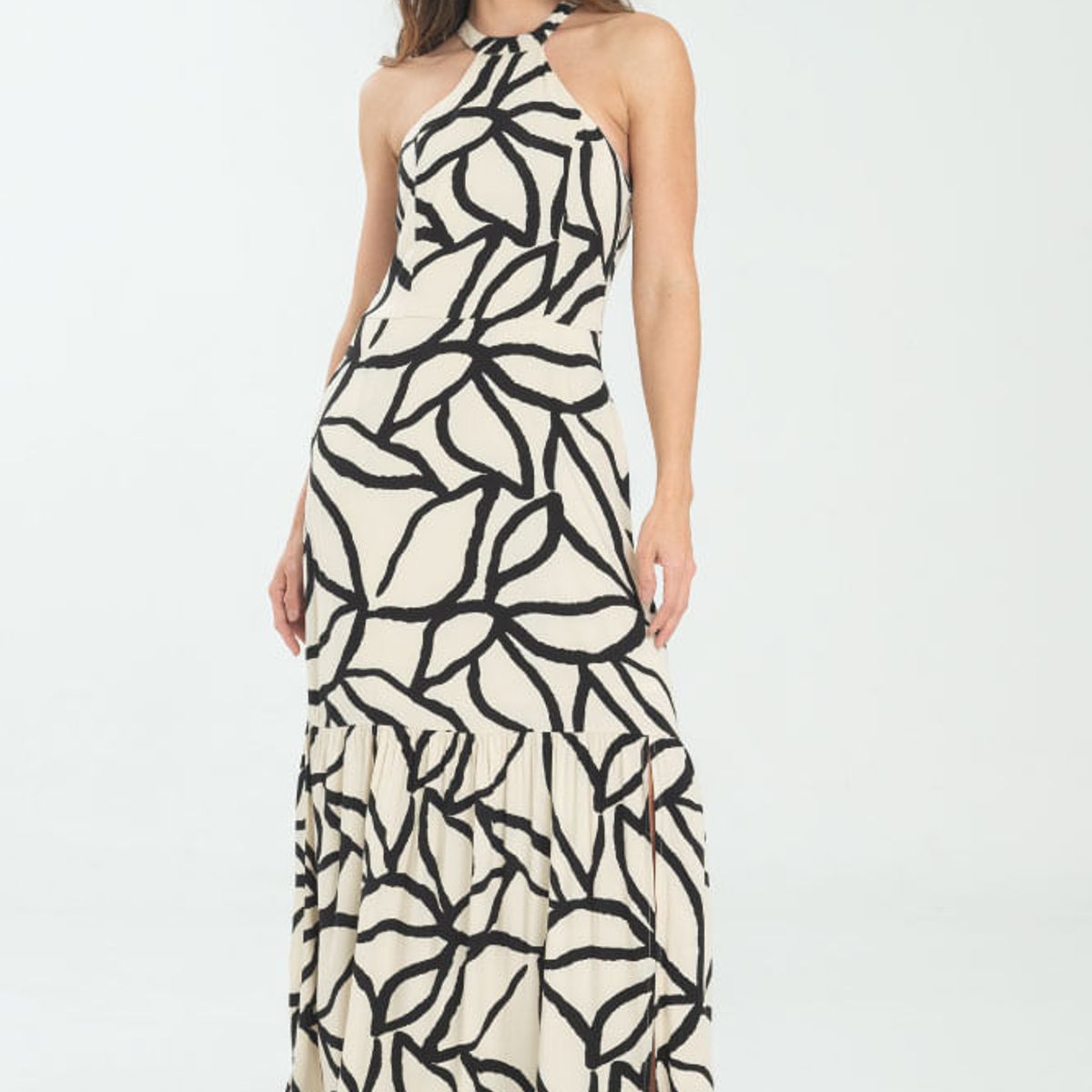 RAGGED - Vestido santorini Negro Ragged