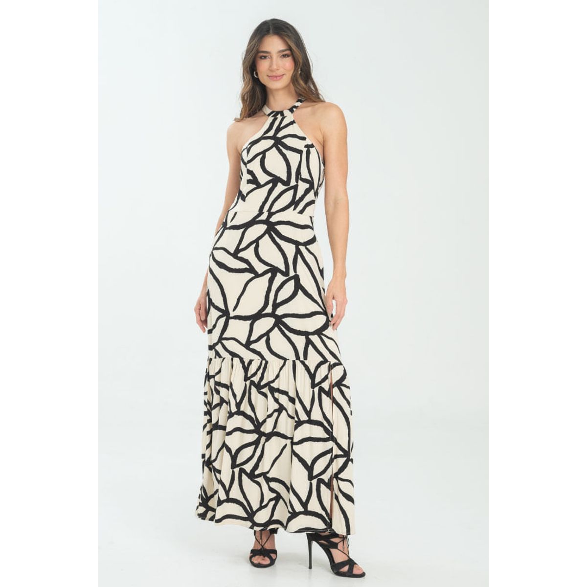 RAGGED - Vestido santorini Negro Ragged