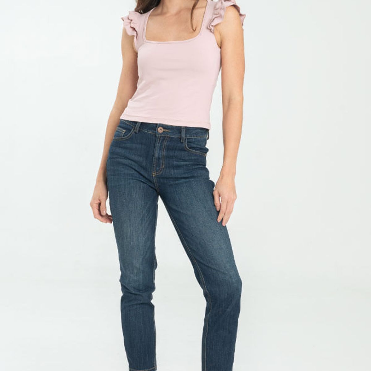 RAGGED - Top maldivas Rosado palo de rosa Ragged