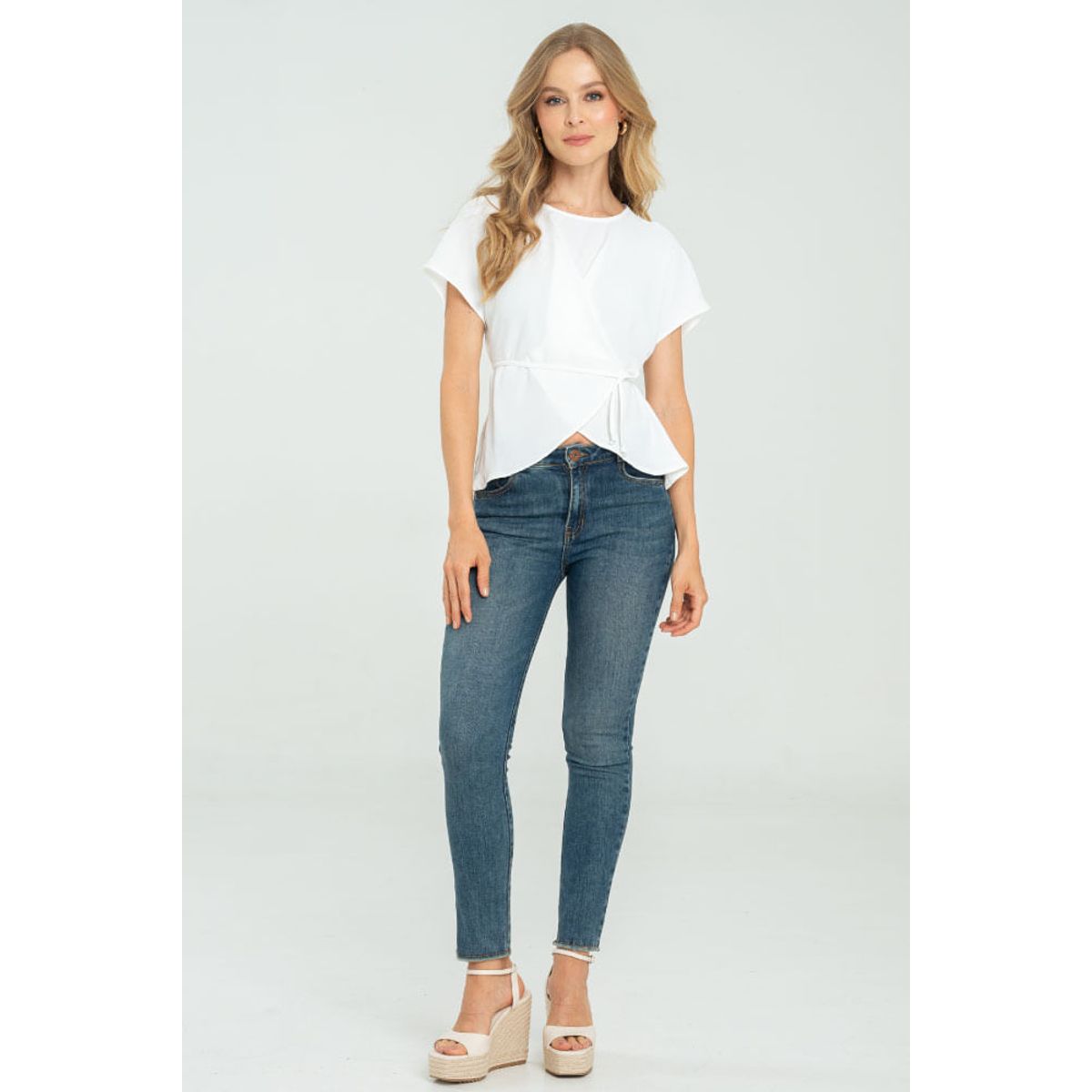 RAGGED - Blusa hayard Blanco crudo Ragged.