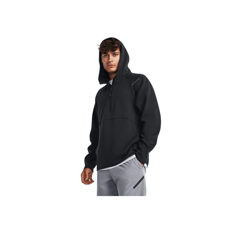 UNDER ARMOUR - Buzo Hombre UNDER ARMOUR UNSTPPABLE FLC HOODI Negro UNDER ARMOUR