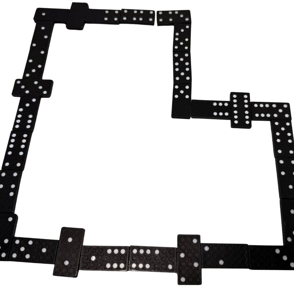 MAZUGI - Juego de mesa Domino Profesional Caja Madera Fichas pequeño