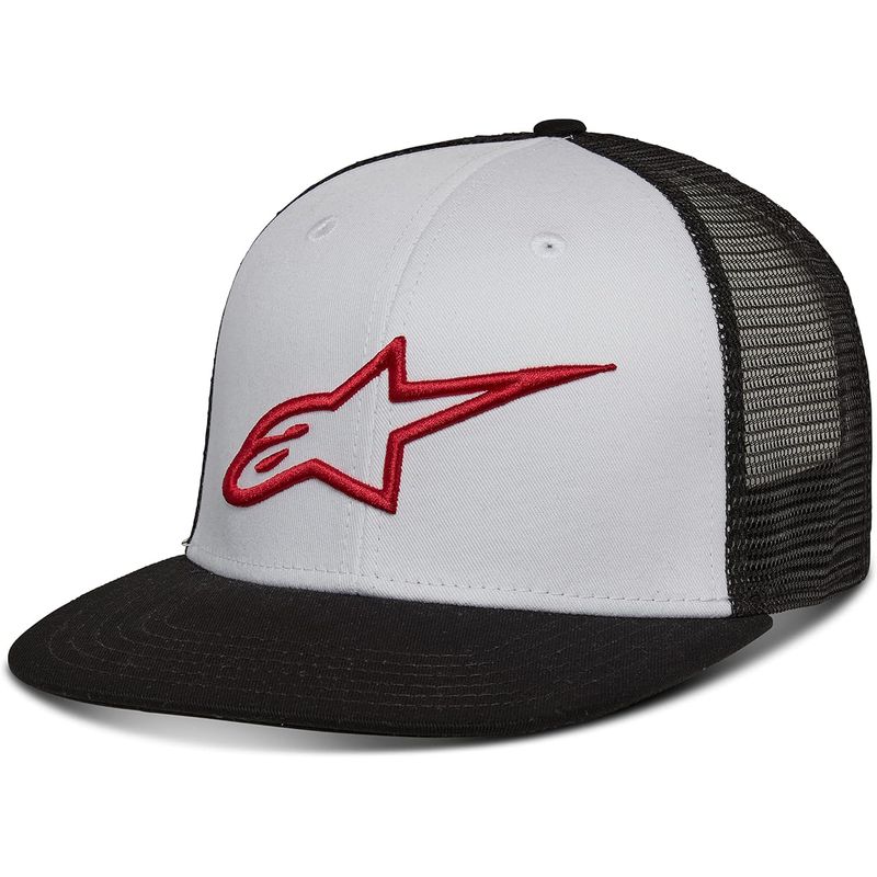 ALPINESTARS - Gorra Trucker Snapback Alpinestars con logo y diseño clásico