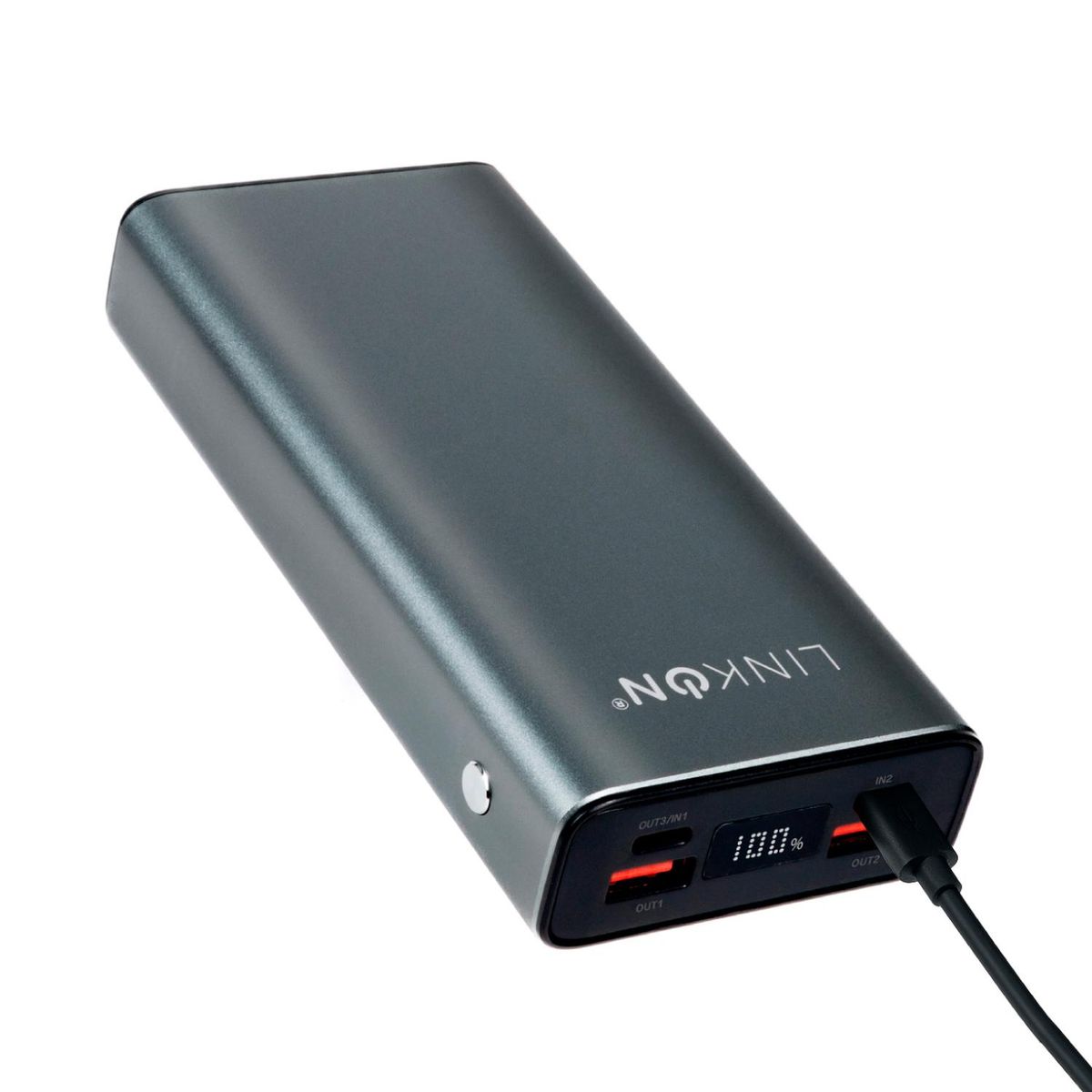 LINKON - Batería Externa Power Bank 20000 mAh 74W Linkon Carga Rápida 22.5w