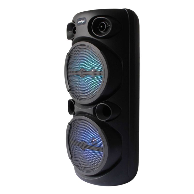 GENERICO - Parlante Bluetooth Portatil Con Luces Led Y Sonido Alto