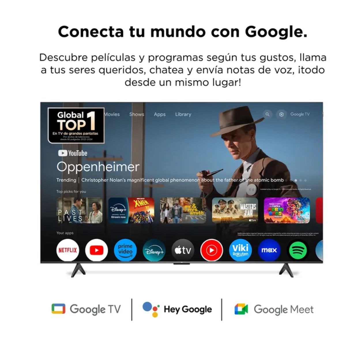 TCL - TV TCL 75" Pulgadas 190,5 cm 75P7K 4K-UHD QLED Smart TV Google