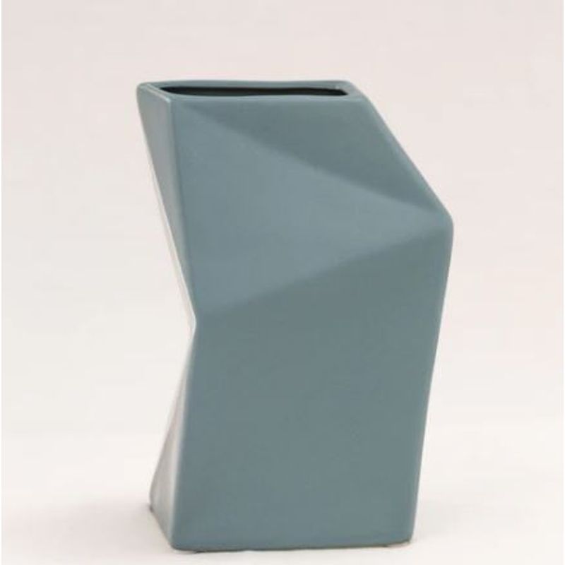 GENERICO - Florero The funky vase M1-6 azul aguamarina