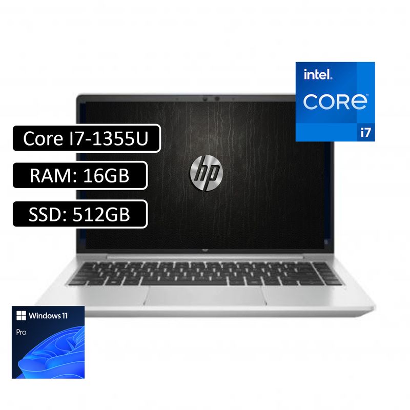 HP - Portatil Hp 440 Intel Core I7-1355U Ram 16Gb Ssd 512Gb W11 Pro