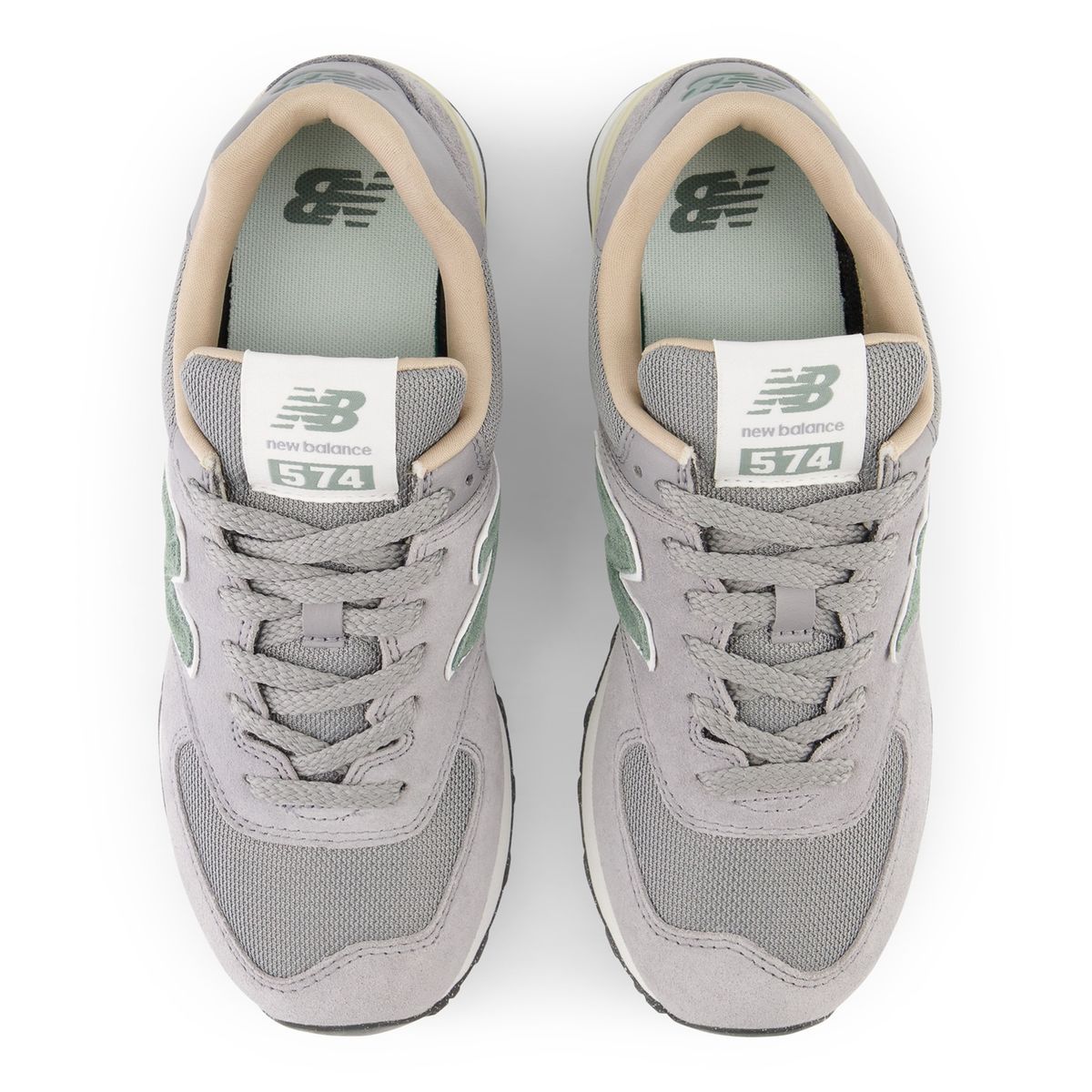 NEW BALANCE - Tenis Deportivos New Balance Original 574 Gris Para Mujer