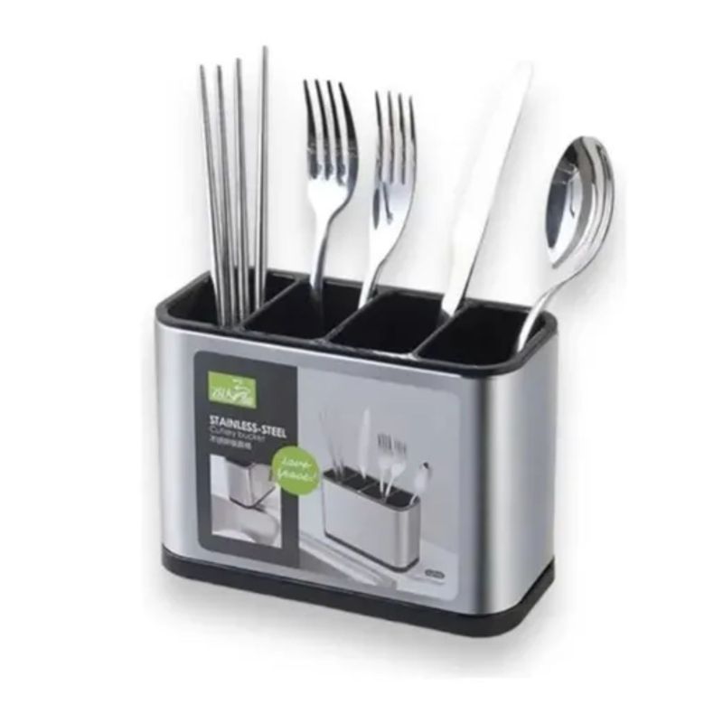 GENERICO - Organizador Escurridor Para Cubiertos Cocina Utensilios