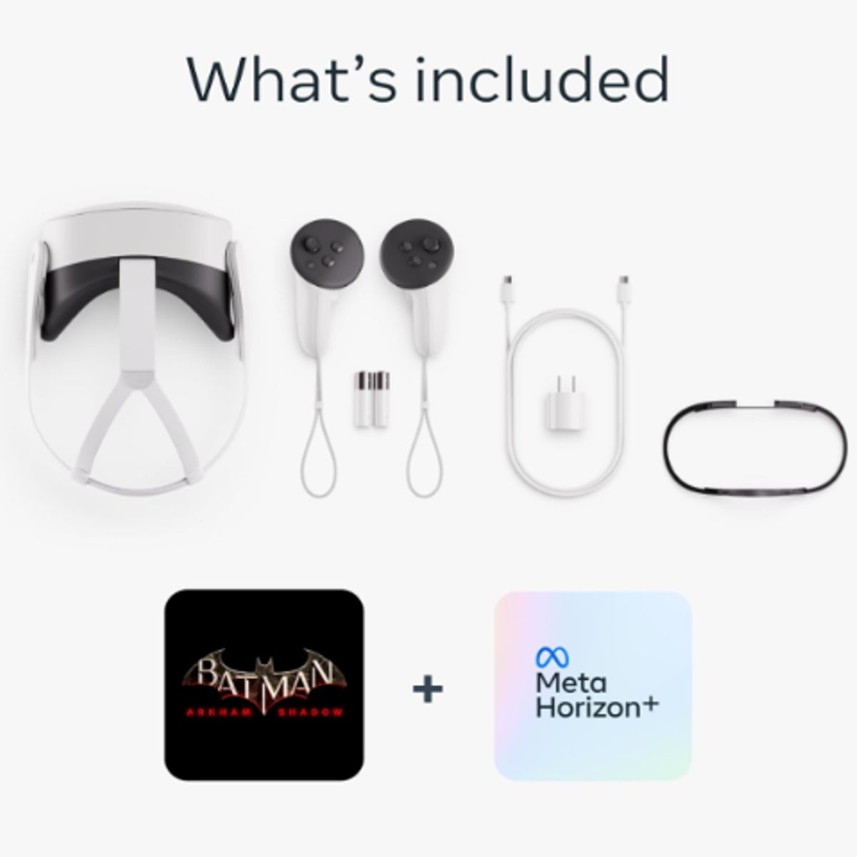 META - consola Meta Quest 3S 256GB  Get Batman