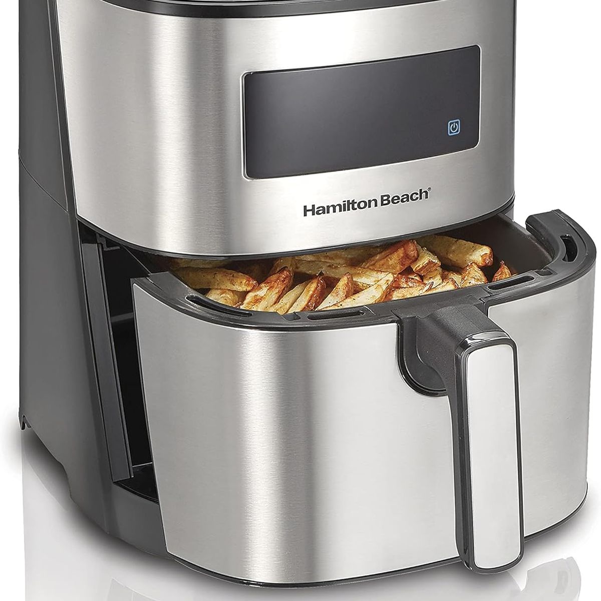 HAMILTON BEACH - Freidora de aire 6qt marca Touchscreen modelo 2023