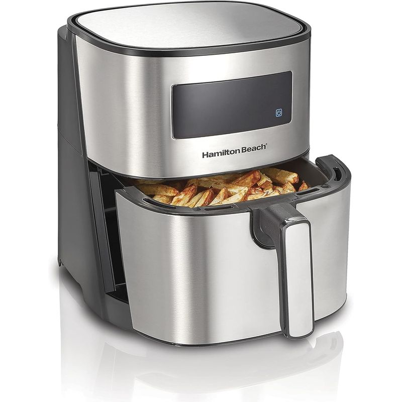 HAMILTON BEACH - Freidora de aire 6qt marca Touchscreen modelo 2023