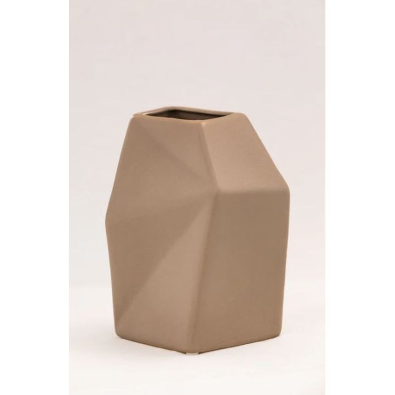 GENERICO - Florero The funky vase M1-6 Beige matte